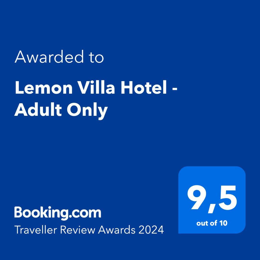 柠檬别墅酒店-仅供成人入住 阿拉尼亚 外观 照片